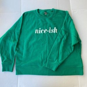 Aerie "nice-ish" Oversized Shirt